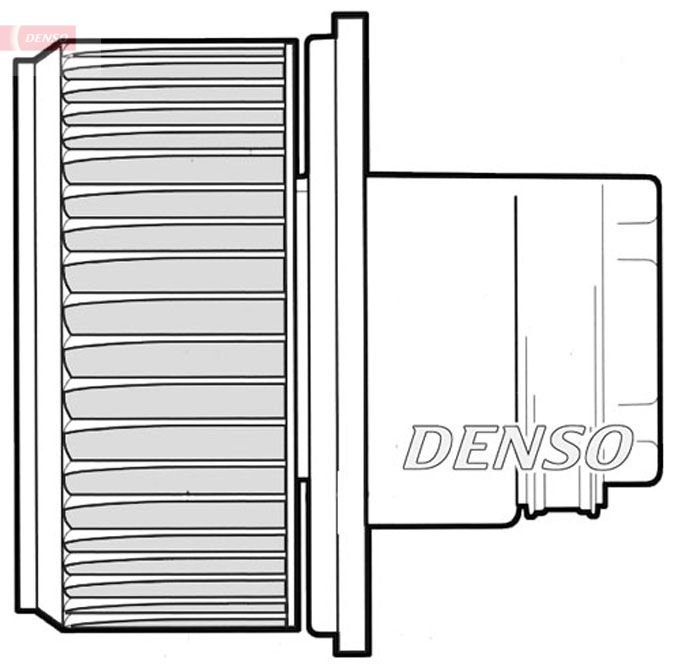 Vnútorný ventilátor DENSO DEA09023