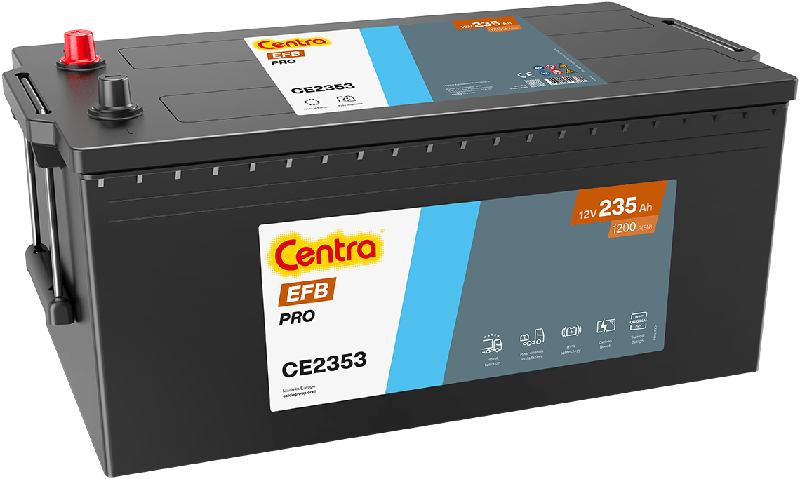 startovací baterie CENTRA CE2353