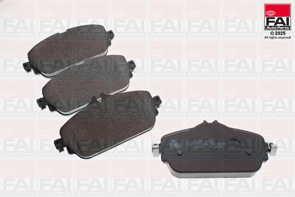 Zestaw klocków hamulcowych, hamulce tarczowe FAI AUTOPARTS BP284