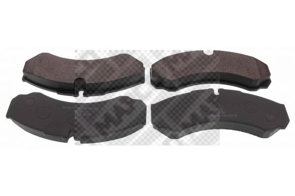 Zestaw klocków hamulcowych, hamulce tarczowe MAPCO 6503