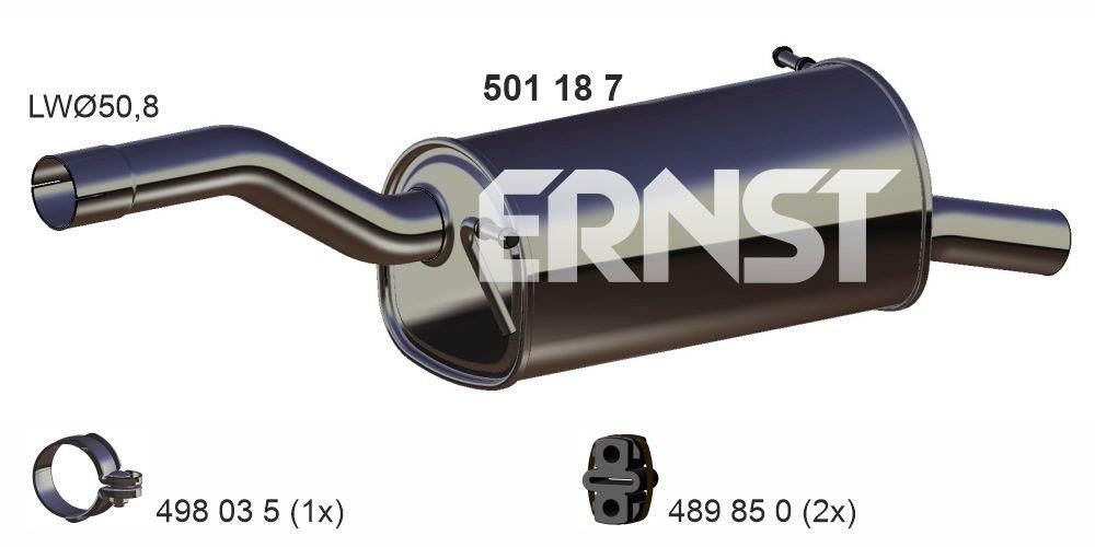 Toba esapament finala ERNST 501187