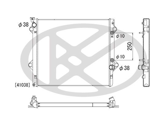 Radiator, racire motor KOYORAD PL011862