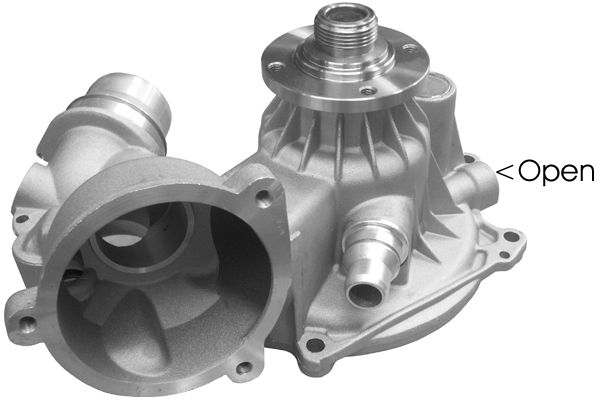 Pompe à eau, refroidissement du moteur