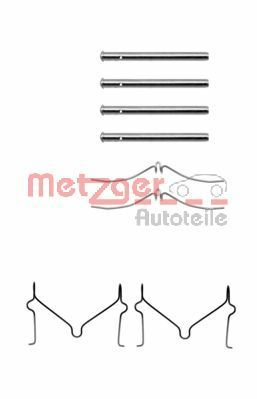 Set accesorii, placute frana METZGER 109-1126