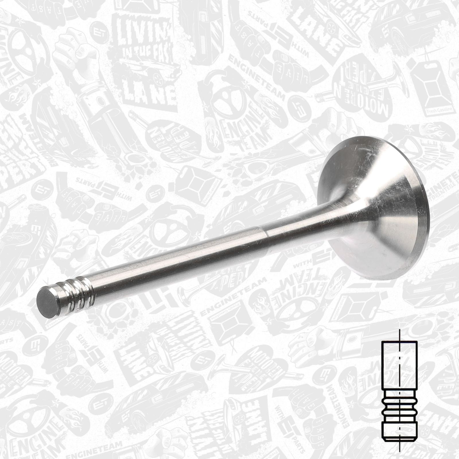 Supapa evacuare ET ENGINETEAM VE0034