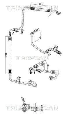 conducta presiune variabila,aer conditionat TRISCAN 9010 25052