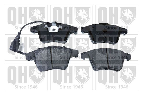 Zestaw klocków hamulcowych, hamulce tarczowe QUINTON HAZELL BP1455