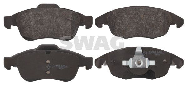 Levně Sada brzdových destiček, kotoučová brzda SWAG 64 91 6713