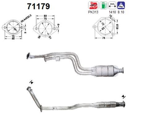 Katalizator AS 71179