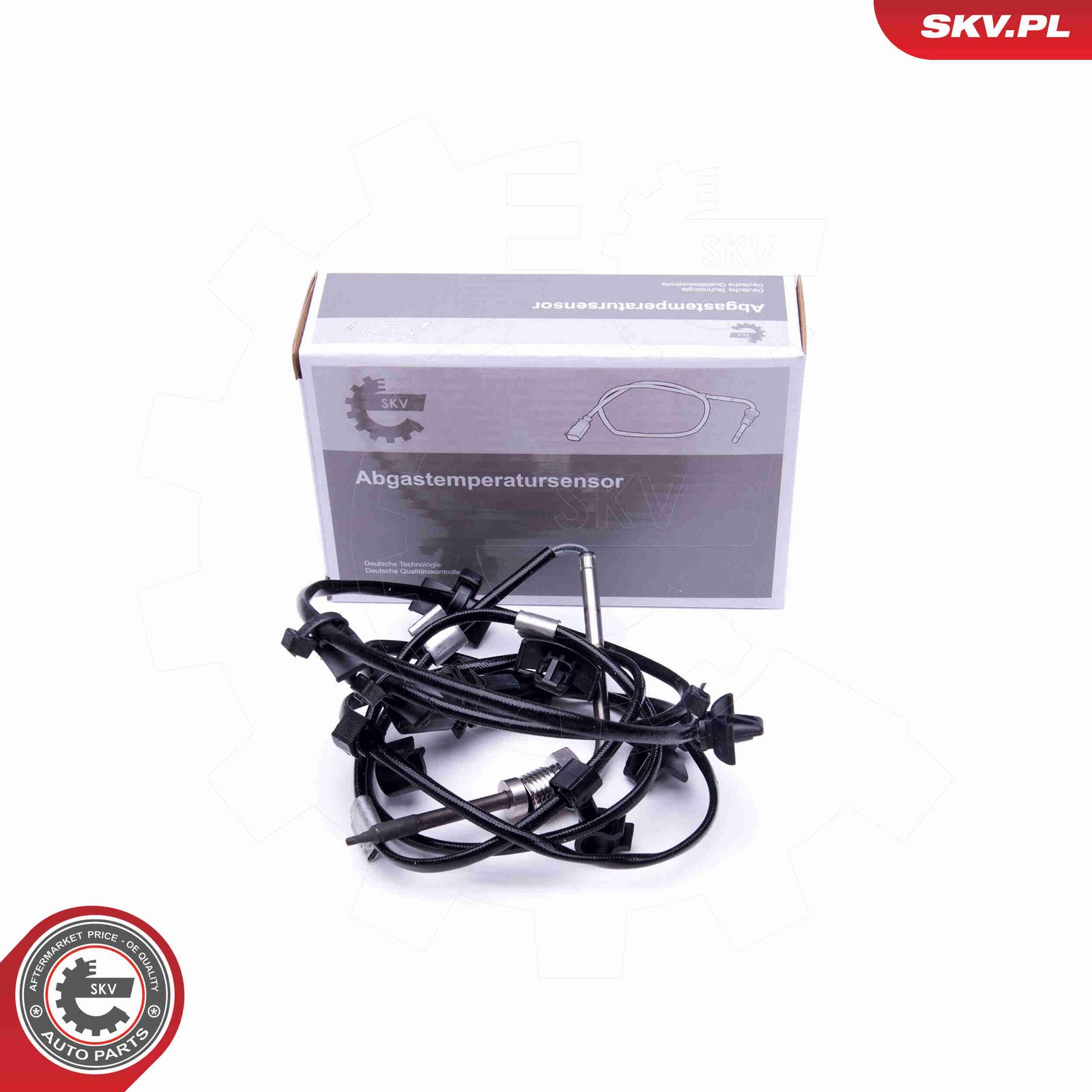 Датчик, температура выхлопных газов