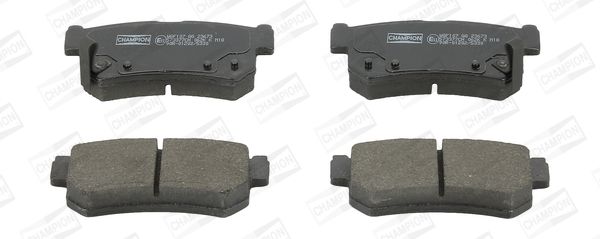 Zestaw klocków hamulcowych, hamulce tarczowe CHAMPION 573377CH
