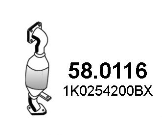 Catalizator ASSO 58.0116