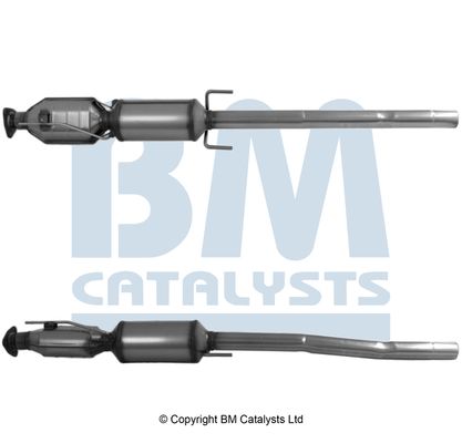 Filtr sazových částic, výfukový systém BM CATALYSTS BM11102H