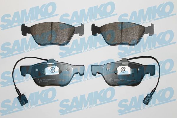 Sada brzdových destiček, kotoučová brzda SAMKO 5SP1084
