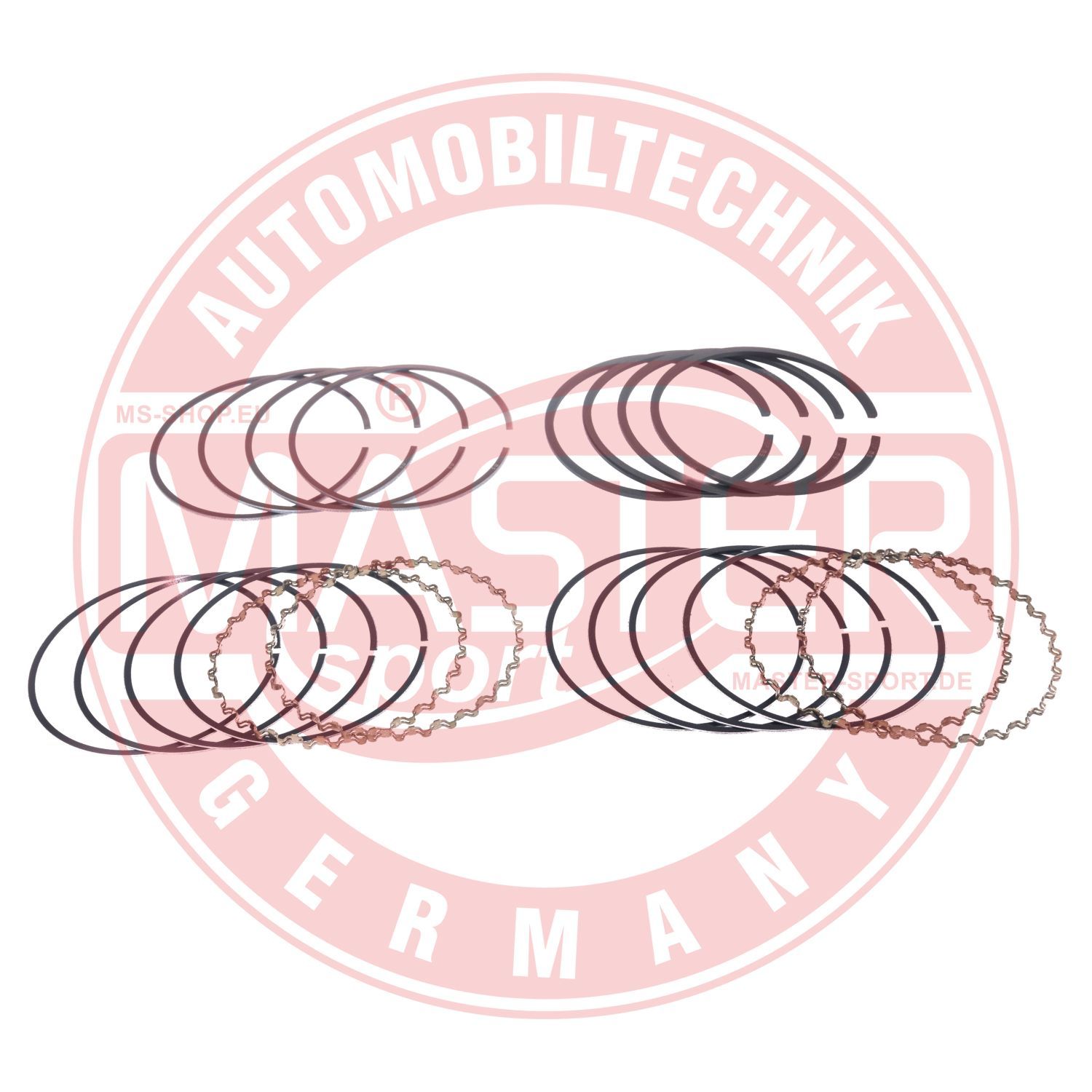 Segment piston MASTER SPORT 79.80-K-SET/20/-MS