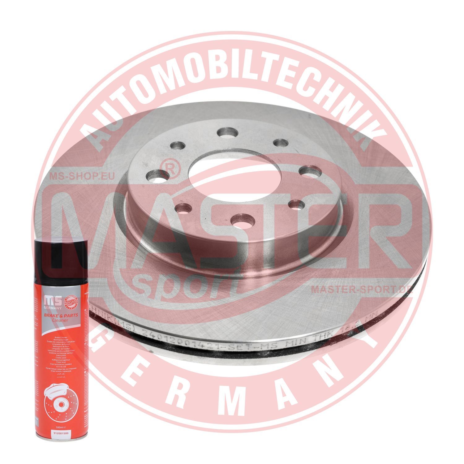 Tarcza hamulcowa MASTER-SPORT GERMANY 24012001421-PCS-MSP