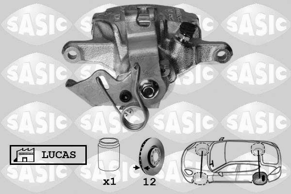 Zacisk hamulca SASIC 6504032