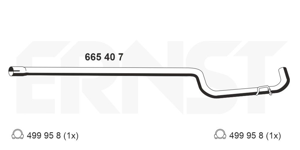 Racord evacuare ERNST 665407
