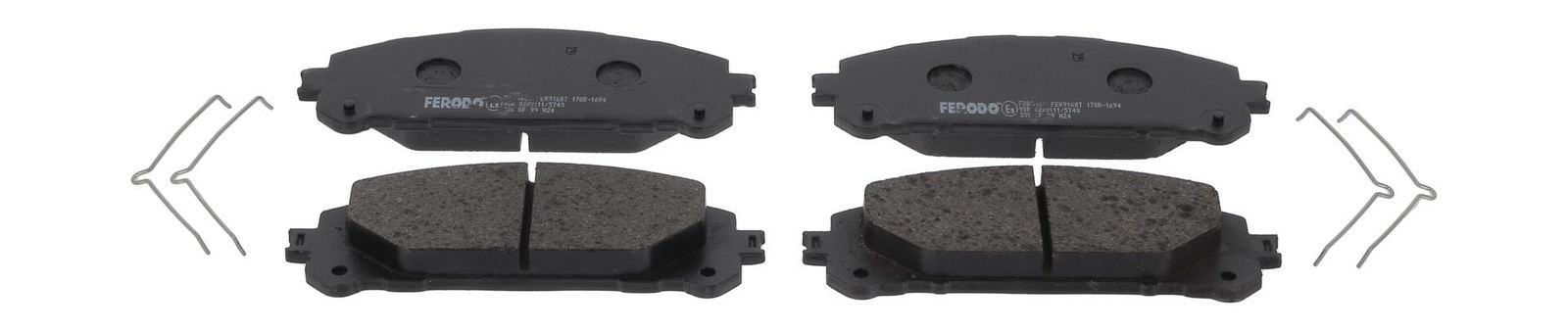 set placute frana,frana disc FERODO PREMIER ECO FRICTION FDB5464