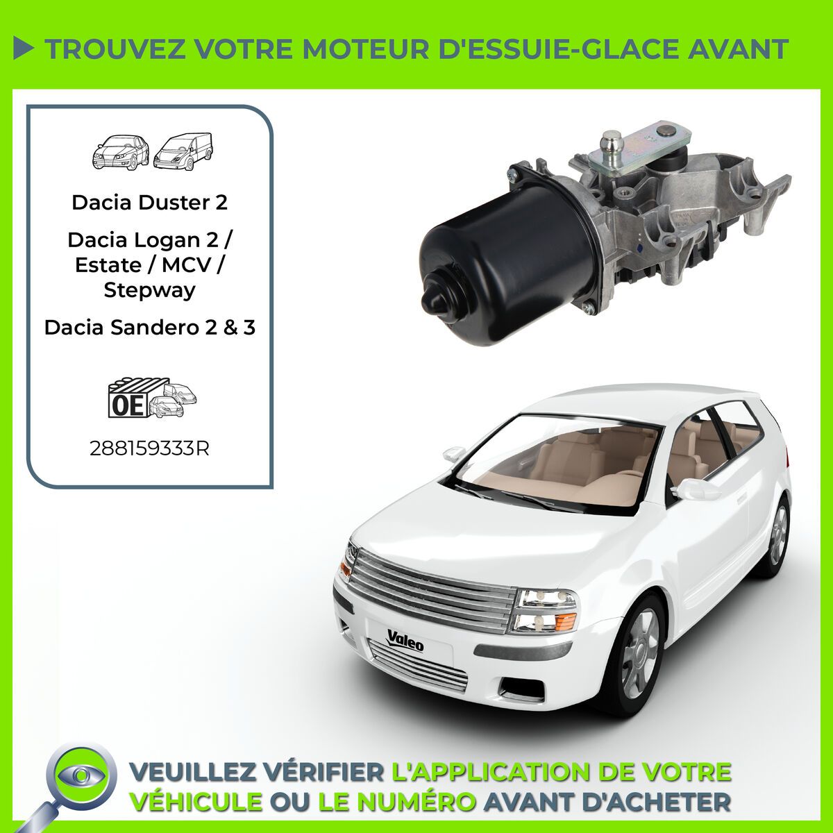 Moteur d'essuie-glace
