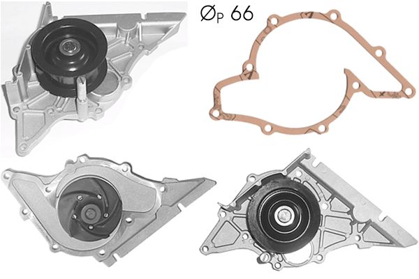 Pompe à eau, refroidissement du moteur