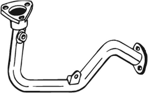 Rura wydechowa KLOKKERHOLM 791-011