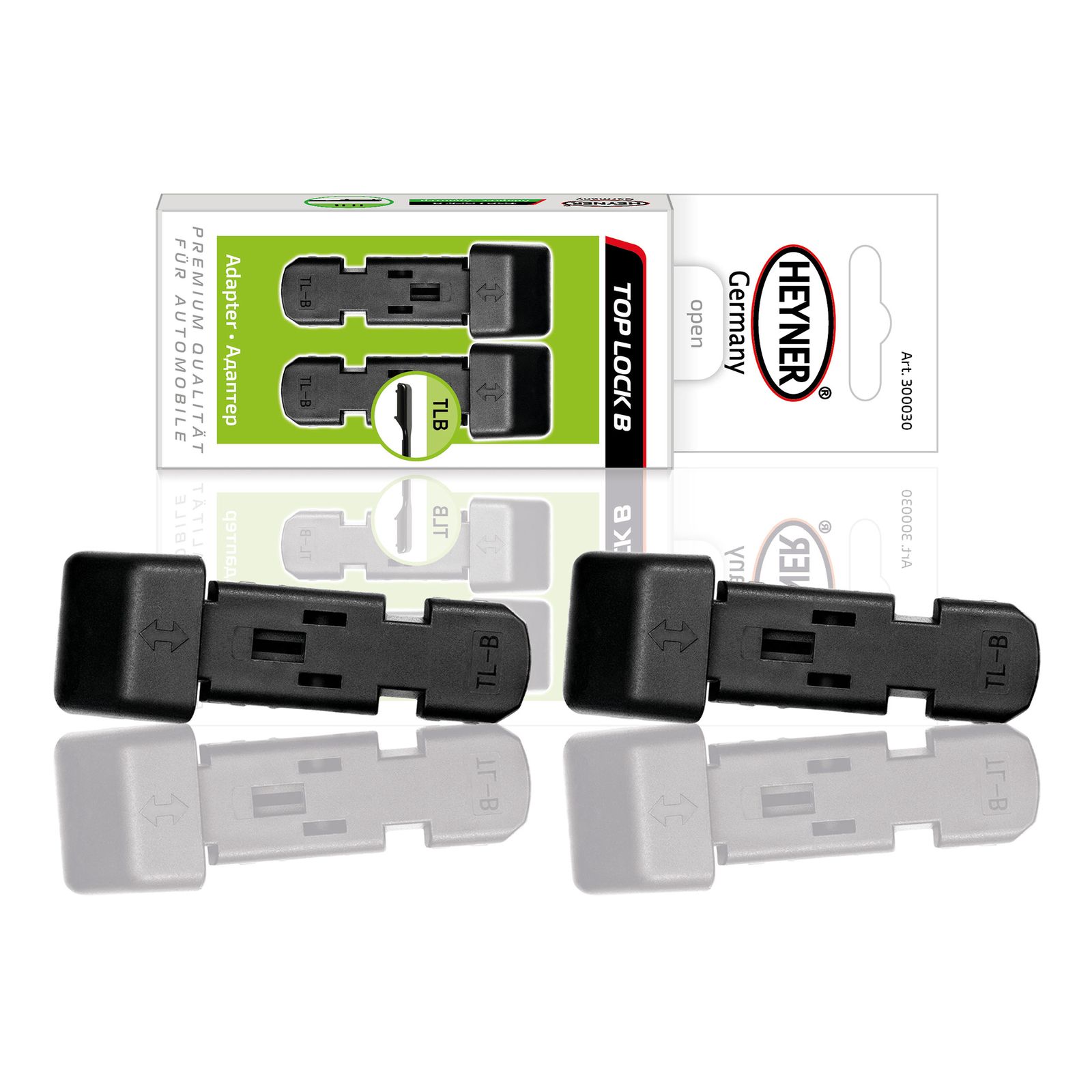 Adapter, pióro wycieraczki HEYNER 300030