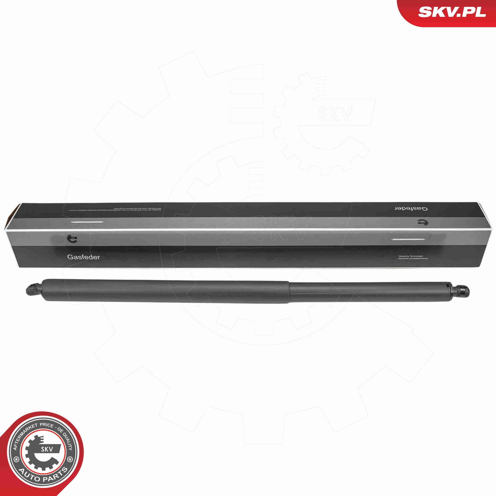 Газовая пружина, крышка багажник