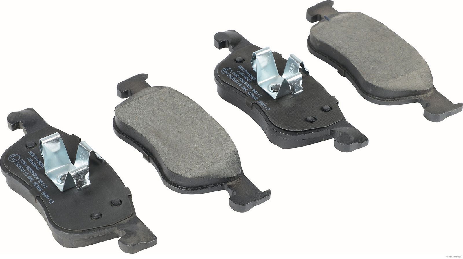 set placute frana,frana disc HERTH+BUSS JAKOPARTS J3600841