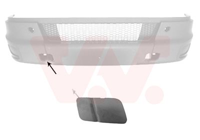 Pokrywa, zderzak VAN WEZEL 2816586