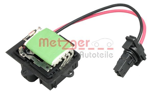 Opornik, wentylator wewnętrzny METZGER AUTOTEILE 0917072