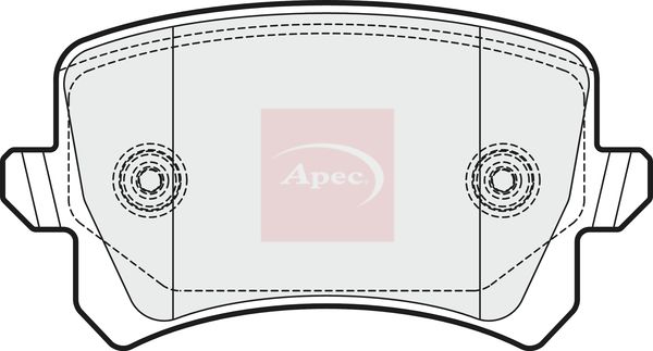 Apec - Rear Brake Pad Set