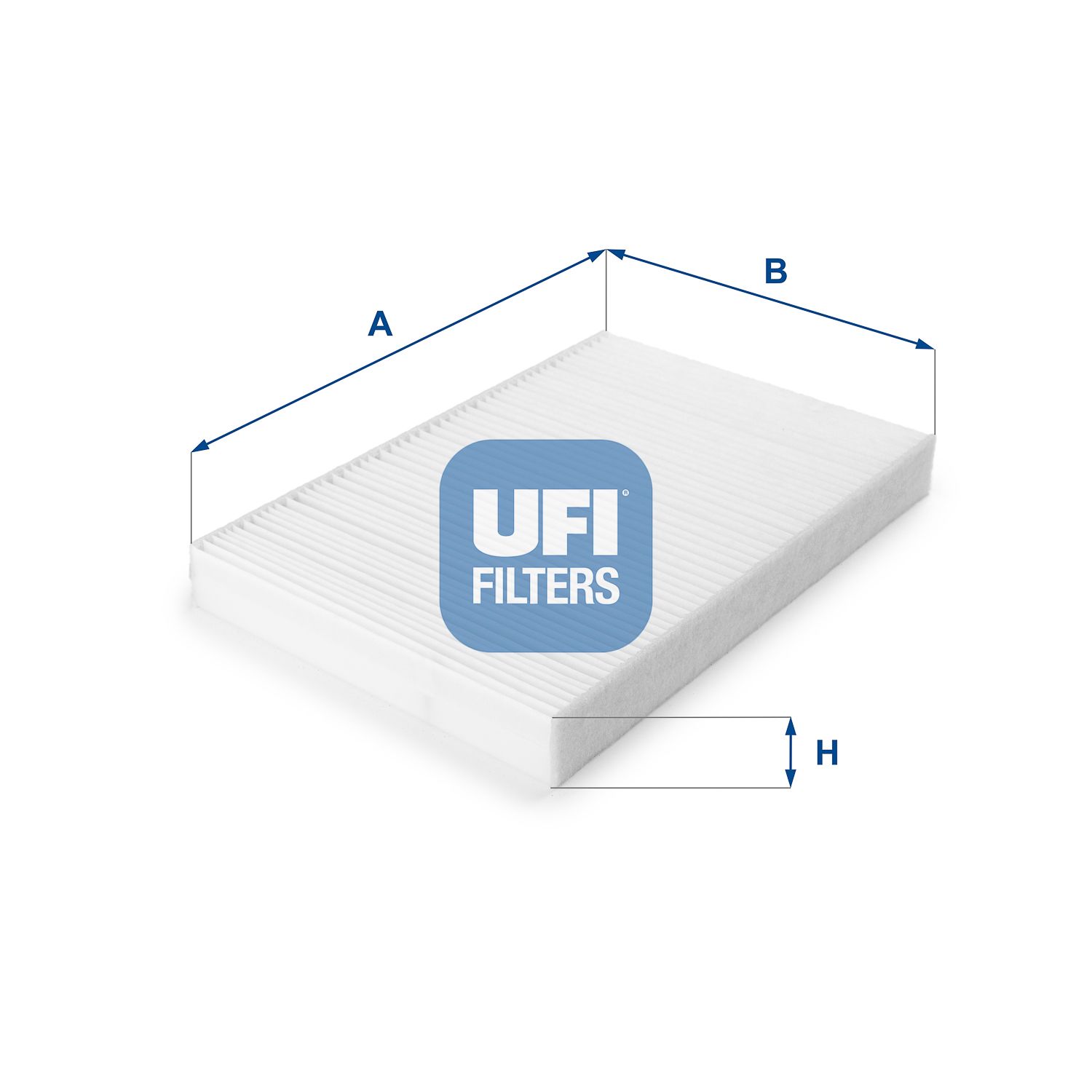 Filtr, vzduch v interiéru UFI 53.161.00