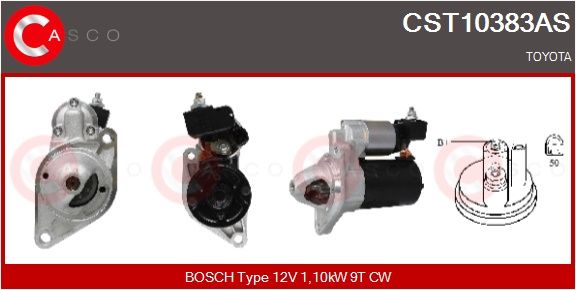 Levně Startér CASCO CST10383AS