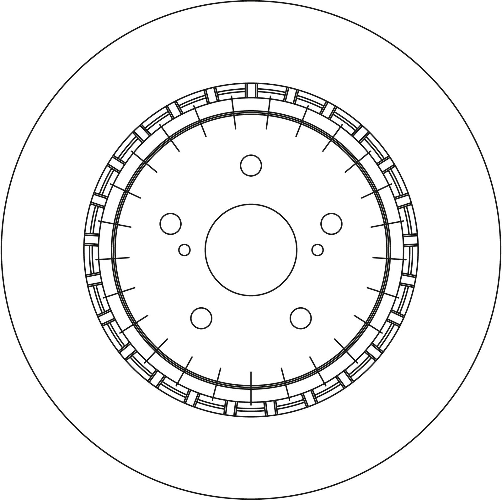 Disc frana TRW DF4594S