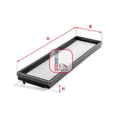 Filtru, aer habitaclu SOFIMA S 3437 C