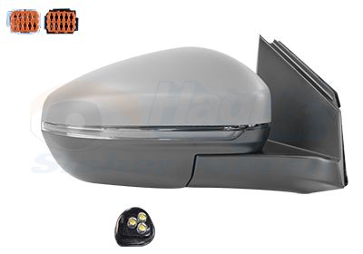 Lusterko zewnętrzne VAN WEZEL 0967818