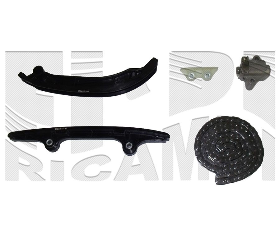 Zestaw łańcucha rozrządu KM INTERNATIONAL KCD075