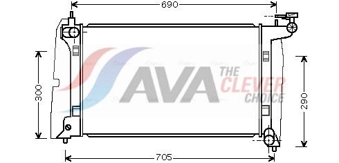 Радиатор, охлаждение двигателя