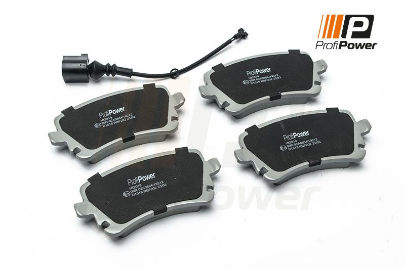 E-shop Sada brzdových platničiek kotúčovej brzdy ProfiPower 1B2019