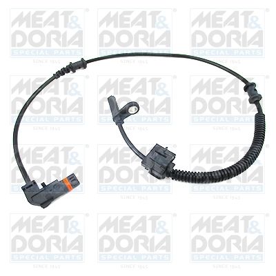 Czujnik, prędkość obrotowa koła MEAT & DORIA 90886E