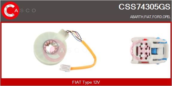 Snímač úhlu rejdu CASCO CSS74305GS
