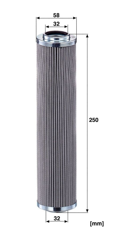 Levně Filtr, pracovní hydraulika MANN-FILTER HD 624