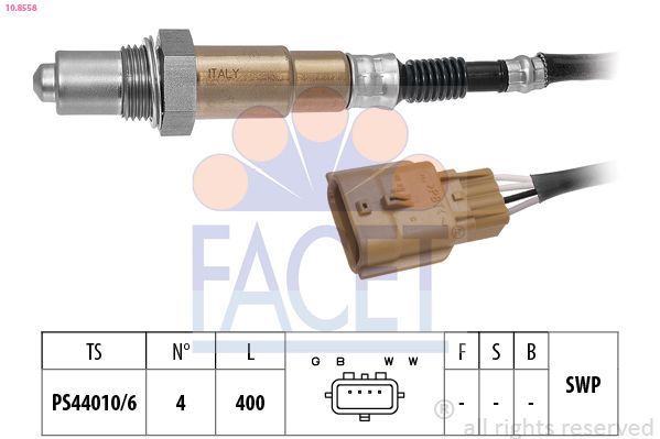 Sonda lambda FACET 10.8558