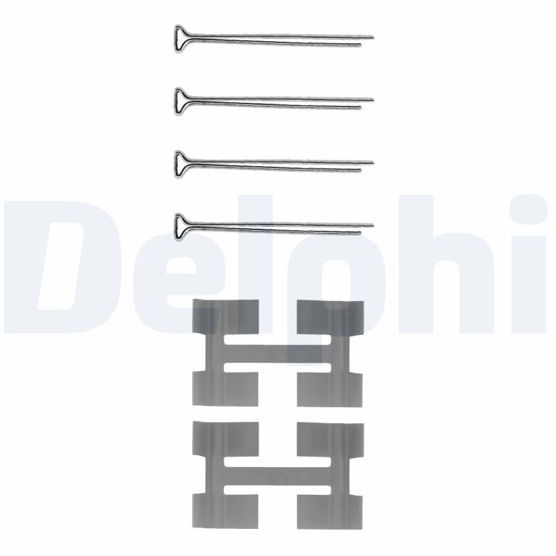 Zestaw akcesoriów, klocki hamulcowe DELPHI LX0033