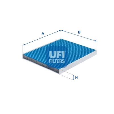 Filtru, aer habitaclu UFI 34.256.00