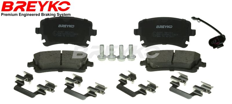 Zestaw klocków hamulcowych, hamulce tarczowe DAVID VASCO Q1557