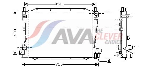 Radiateur, refroidissement du moteur