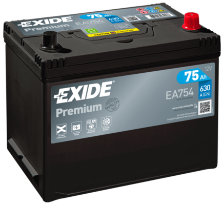 startovací baterie EXIDE EA754