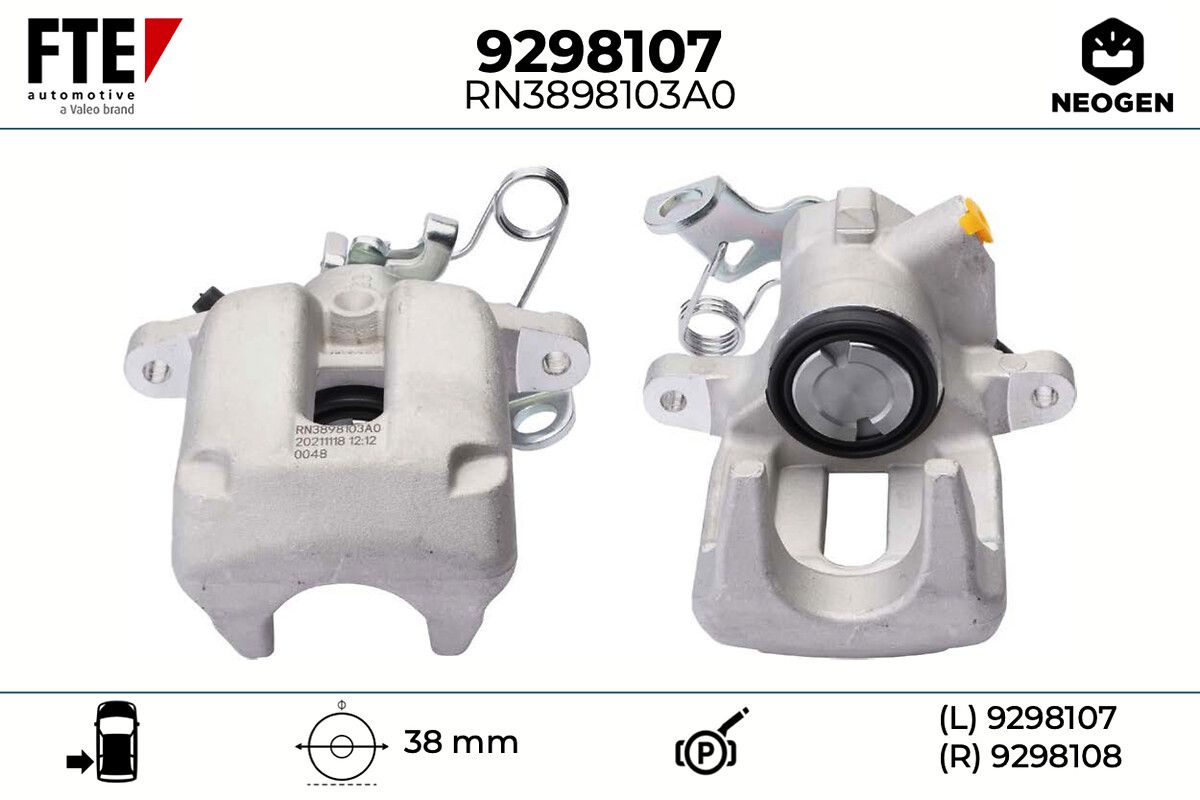 Etrier frana FTE NEOGEN 9298107